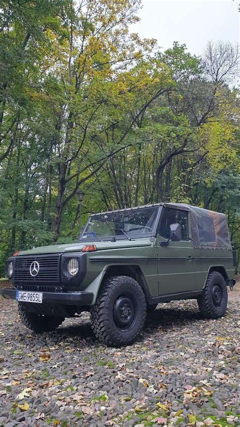 1990 Mercedes Benz 250gd Wolf Suv Green 4wd Manual Soft Top New Engine