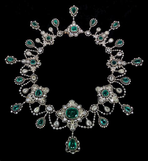 Emerald Necklace From A Parure C 17801820