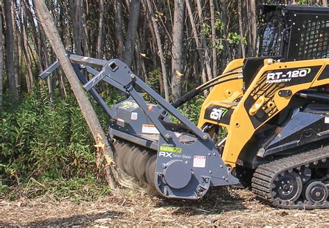 Brush Up Learn How To Choose And Use A Mulching Attachment For A Skid