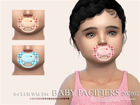 Baby Pacifiers 202002 By S Club Wm At Tsr Sims 4 Updates