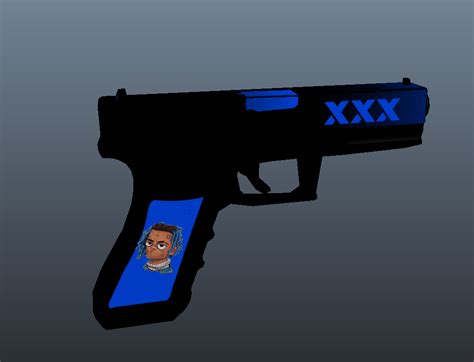 Fivem Xxxtentacion Weapon Skin For The Ap Pistol Gta Mods Com
