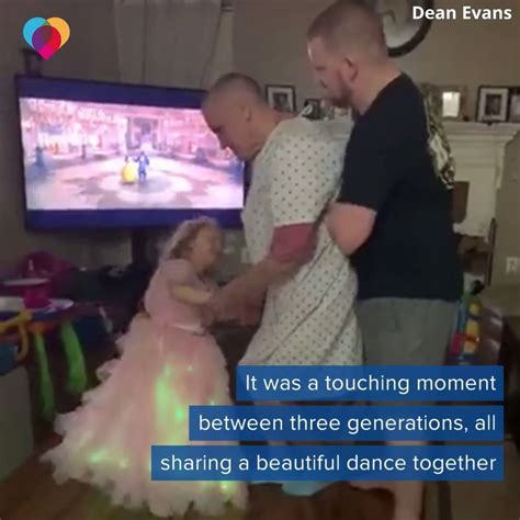 Girl Dances With Grandpa With Alzheimers And Parkinsons Thanks To Dads Help Grab The