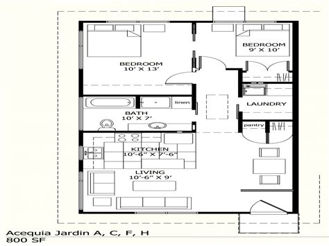 Guest House Floor Plans 800 Sq Ft Floorplansclick