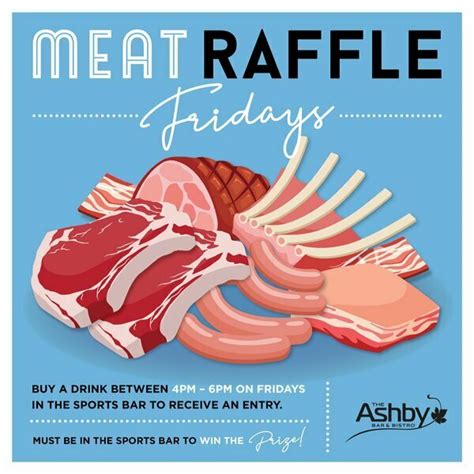 Meat Raffle The Ashby Bar And Bistro