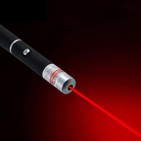 Powerful 671nm Red Dot Laser Pointer 5mw Reverse Power Laser Pen 1000m