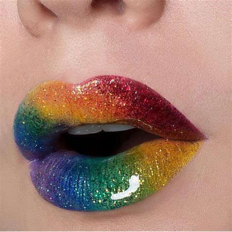 Best 25 Rainbow Lips Ideas On Pinterest Lip Designs Unicorn