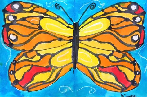 Monarch Butterfly Art Lesson For Kids Leah Newton Art Monarch