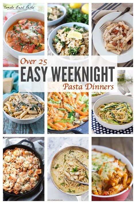 Easy Weeknight Pasta Dinners Spoonful Of Flavor