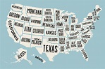 Map of United States of America | Illustrations ~ Creative Market