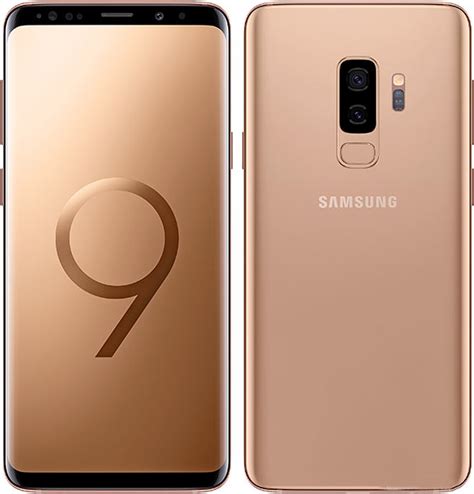 Gold Samsung Galaxy S9 Edge Plus Foto Kolekcija