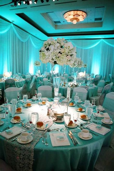 Sofia Peralta Blue Themed Wedding Tiffany Blue Wedding Theme