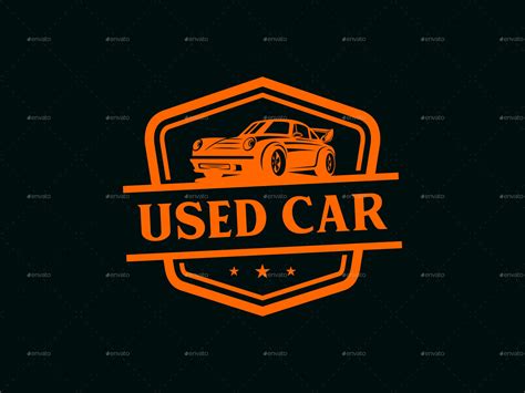 Used Car Logo Logo Templates Graphicriver