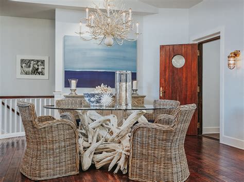 Soon you can be gathering around your new dining table set for special dinners. Dining Room Furniture Packages for your Coastal Beach Home ...