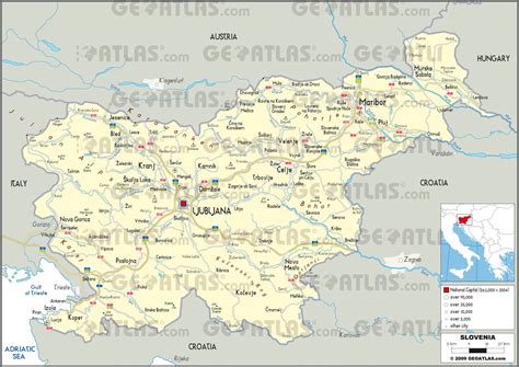 En savoir plus avec cette carte interactive en ligne détaillée de slovénie fournie par google maps. Carte de la Slovénie - Plusieurs carte du pays en Europe