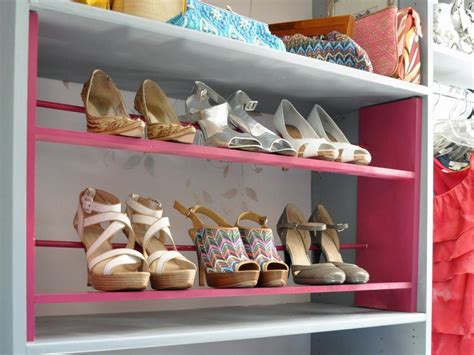 Declutter your closet with these genius diy shoe storage ideas. How to Build a Shoe Rack for Your Closet | HGTV