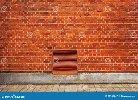 Brick Wall Building Facade Urban Street Backdrop Stock Image Image