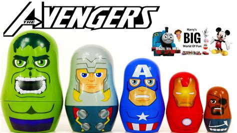 The Avengers Stacking Cups Open And Play Surprise Toys Captain America