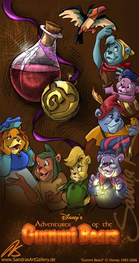 Gummi Bears Movie Poster Disneys Adventures Of The Gummi Bears Fan