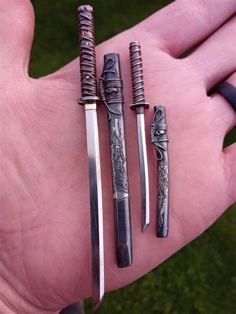 Michaelpocketlist A Photo Of Mini Katana Swords That I Made