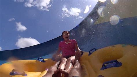 The Big Thunder Water Slide At Rapids Water Park Youtube