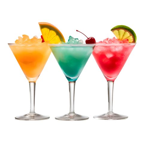 Summer Cocktail Drink Glasses Clipart Ai Generated 26872092 Png