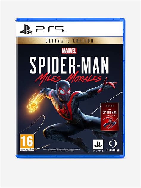 Buy Ps5 Marvels Spiderman Miles Morales Ultimate Edition For Men