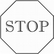 Stop Sign Coloring Pages - ClipArt Best - ClipArt Best