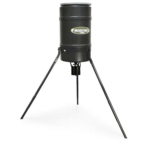 Moultrie Game Pro 30 Gal Hunter Tripod Feeder 190595 Feeders At