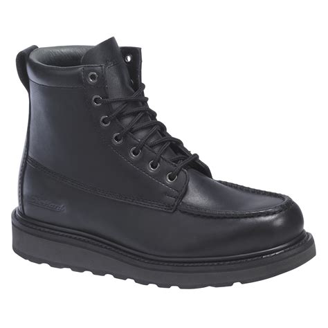 diehard men s suretrack 6 black soft toe work boot