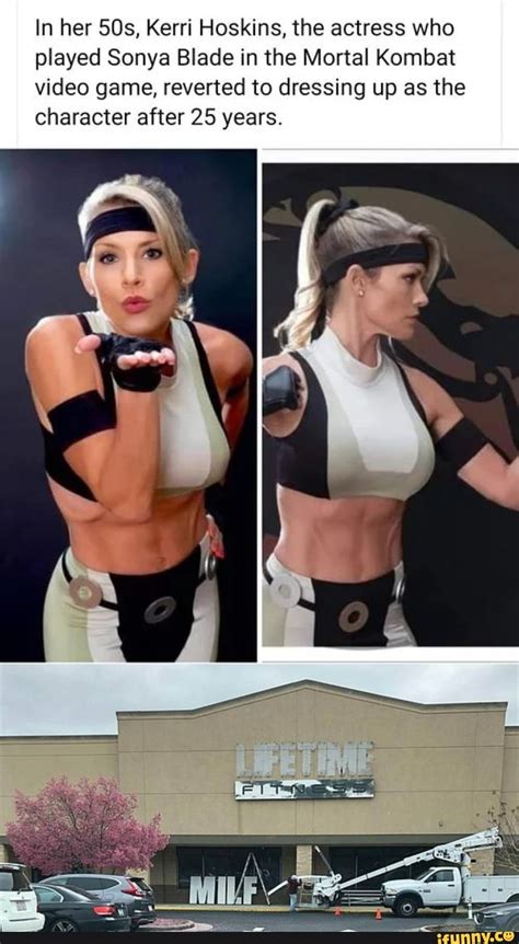 In Her SOs Kerri Hoskins The Actress Who Played Sonya Blade Ns The Actress Who The Mortal