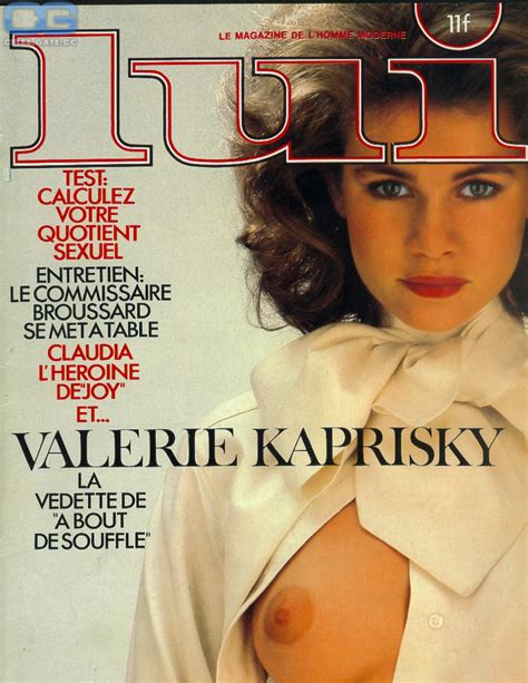 Valerie Kaprisky Nackt Nacktbilder Playboy Nacktfotos Fakes Oben Ohne