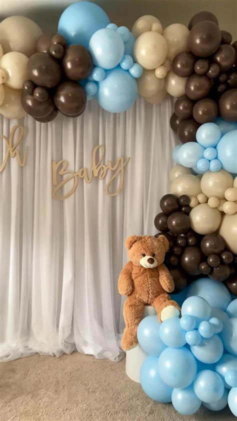 Teddy Bear Baby Shower Decorations Video Baby Shower Decorations