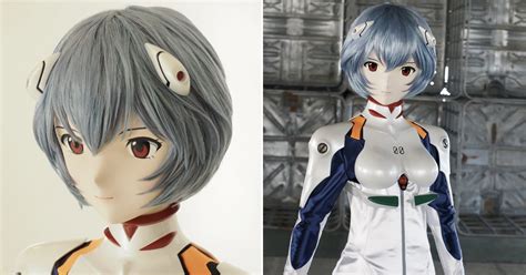 First Posable Life Size Rei Ayanami Evangelion Figure 9gag