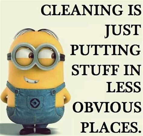 Cleaning Minions Funny Funny Minion Quotes Funny Picture Quotes