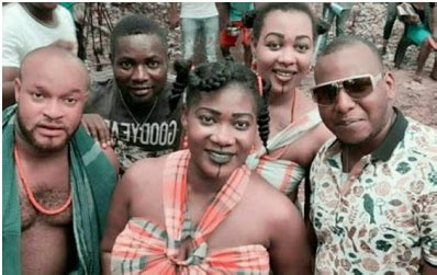 Mercy Johnsons Movie Set Photos Causing Distraction On The Social