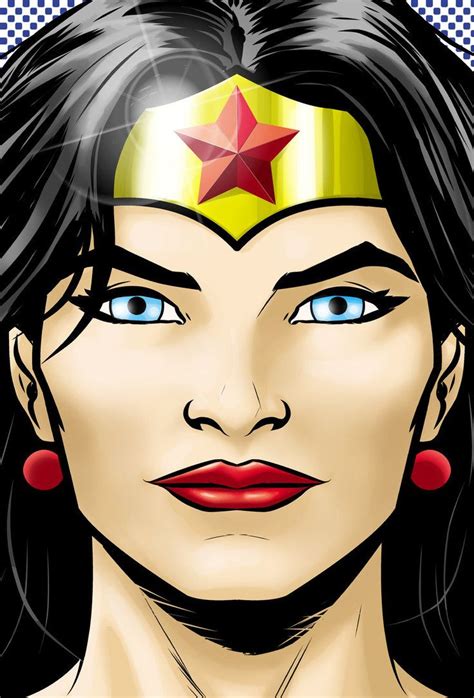 Wonder Woman Portrait Series By Thuddleston On Deviantart Wonder