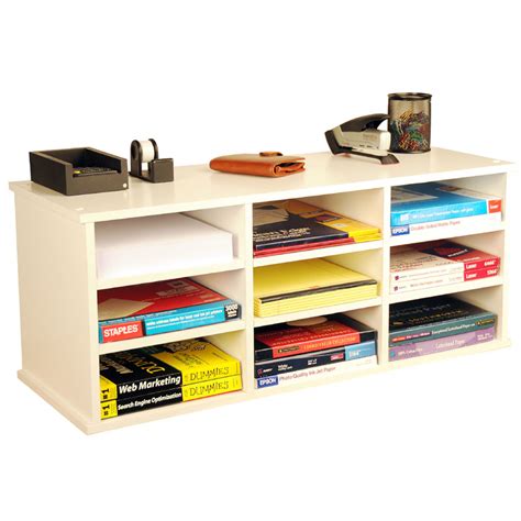 Venture Horizon 9-Cubby Desk Organizer Various Finishes 1160