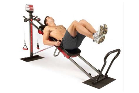 Total Gym 1900 Home Leg Exercise Machine And Dvds