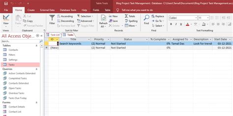 How To Create A Database In Microsoft Access A Step By Step Guide