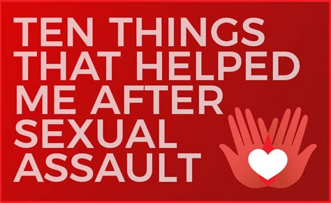 Supporting Survivors Of Sexual Assault Heres 10 Things That Helped Me The Safe Alliance