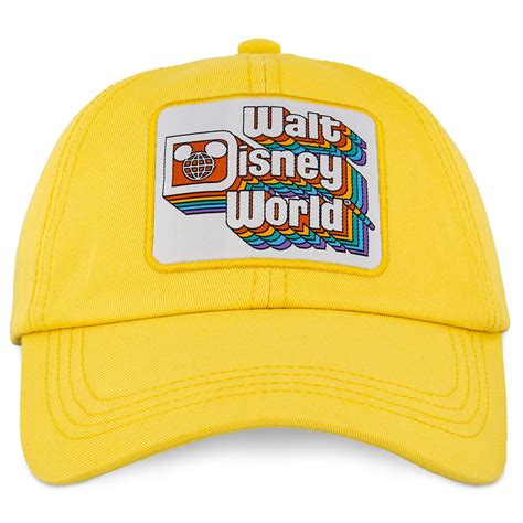Walt Disney World Baseball Cap For Adults Yellow Is Now Out Dis