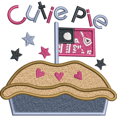 Cutie Pie Cake Design 10k Best Machine Embroidery Designs