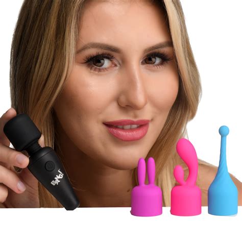 10x mini wand with 3 attachments my sex toy emporium