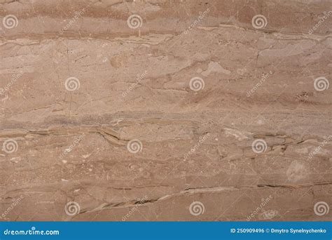 Natural Light Brown Marble Texture For Design Project Work Stock Photo