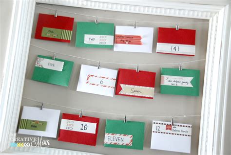 Christmas Advent Idea And A Giveaway The Creative Mom