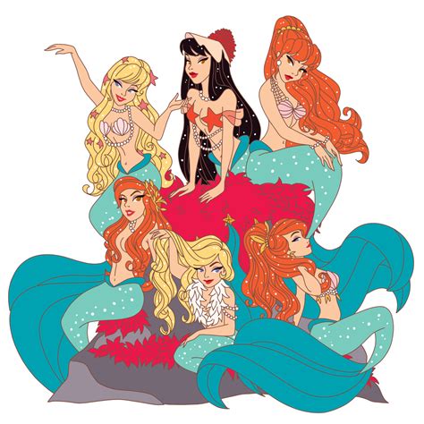 Image Of Moonlit Mermaids Lagoon In Production Mermaid Disney Disney Princess Art