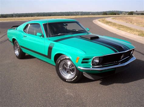 Grabber Green ‘70 Mustang Boss 302 Ford Mustang Boss Ford Mustang