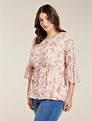Molly Curve Frill Sleeve Blouse - Women's Fashion | Forever New