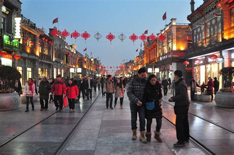Walk Along Beijings Qianmen Street Cn
