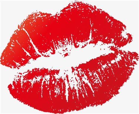 Cute Vector Kisses And Lips